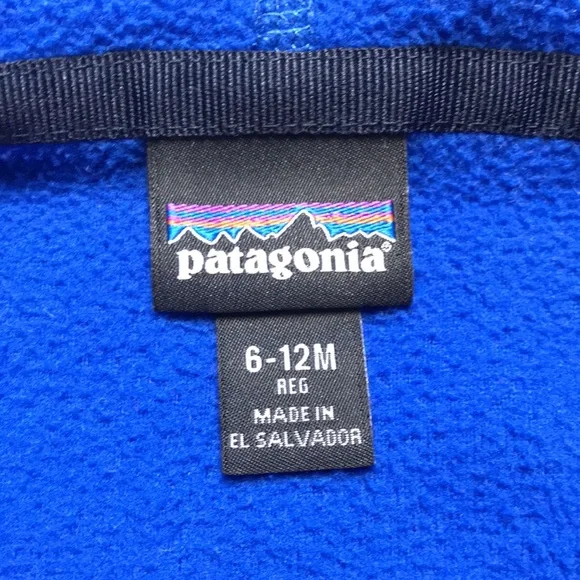 Patagonia Fleece Jacket (size 6-12m)